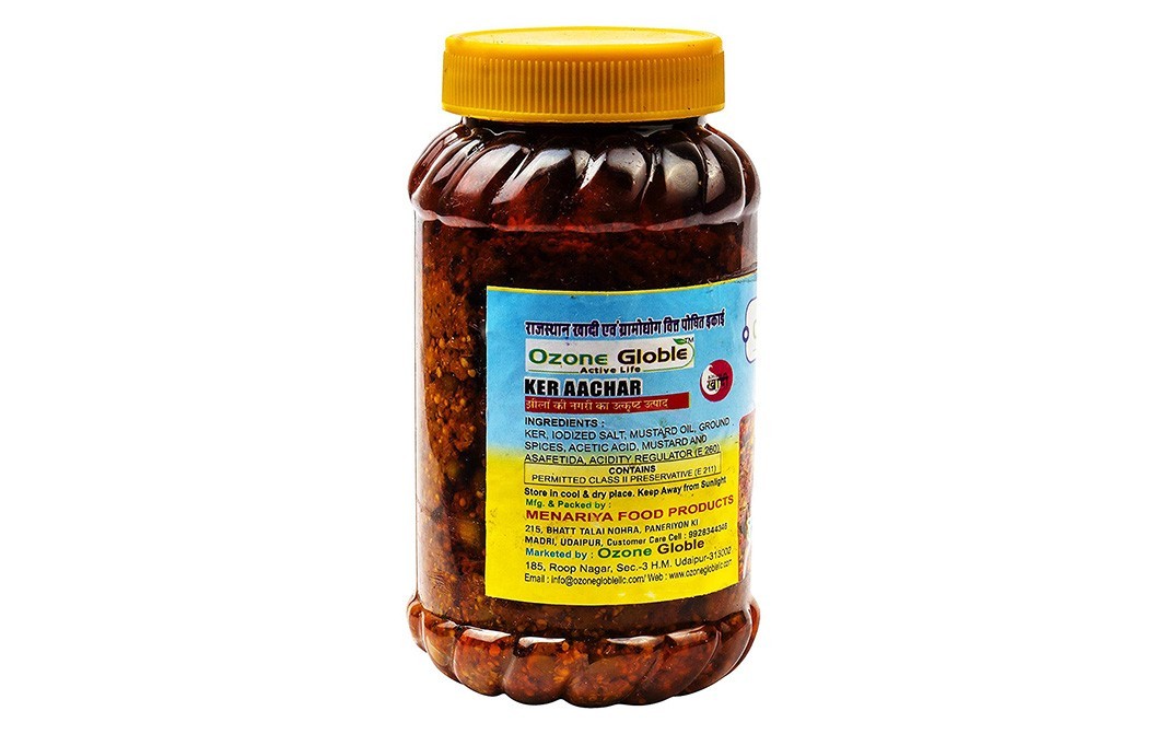 Ozone Globle Ker Pickle    Plastic Jar  400 grams